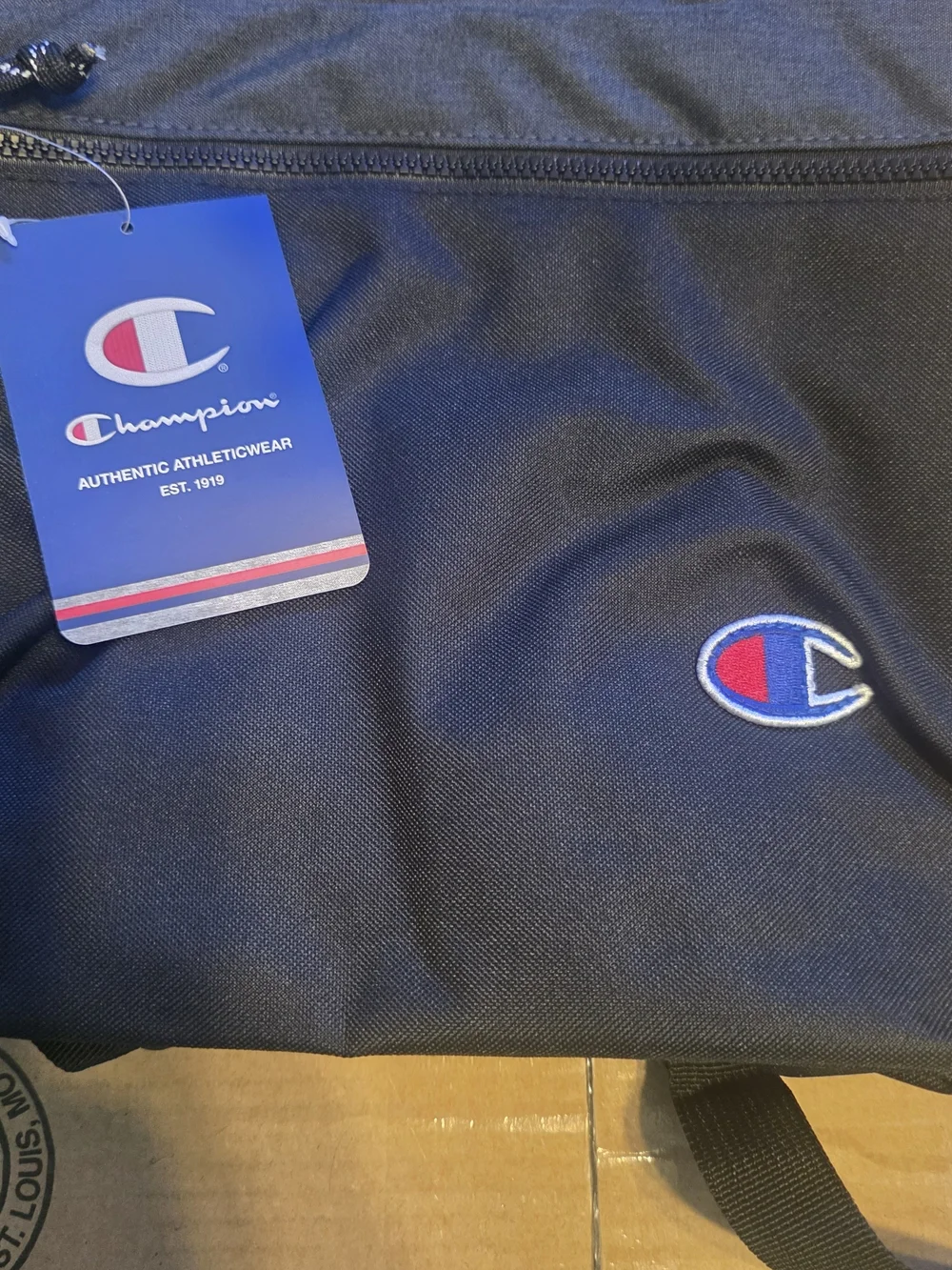 Champion x Jack Daniel's Black And Charcoal Backpack NWT
